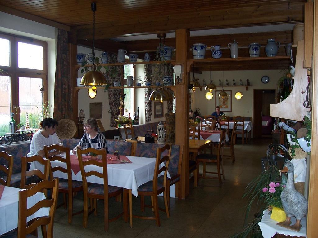 Restaurant - Pension Herrgottstal เครกลิงเงิน ภายนอก รูปภาพ